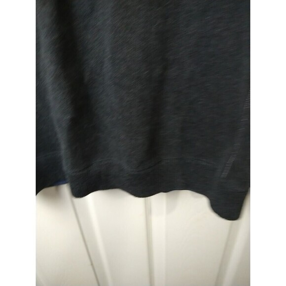 Tommy Bahama Men's Mock 1/4 Zip Grey White Stitched Pullover Sweater. Size XXL* - Picture 6 of 14